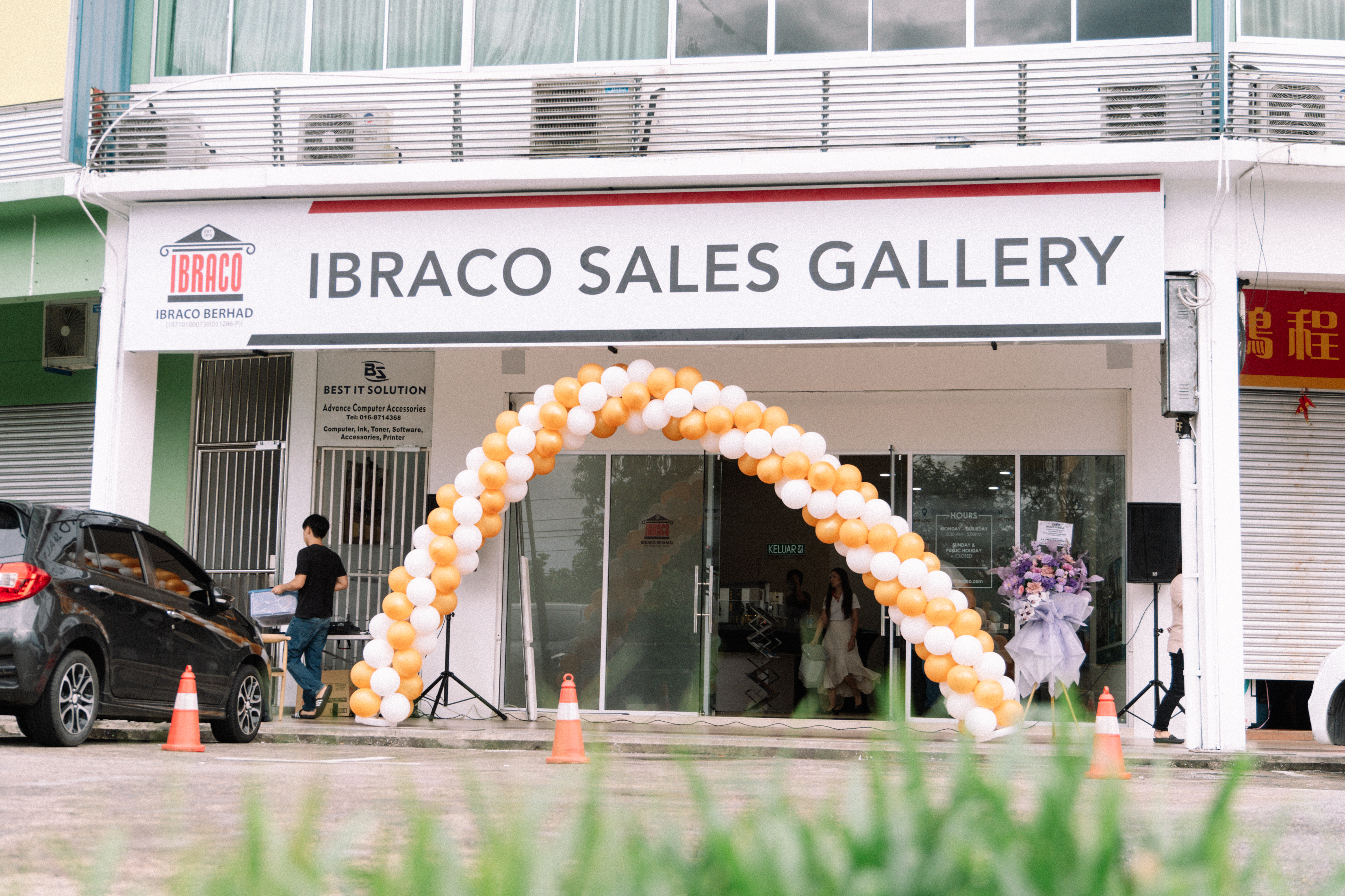 Ibraco new sales gallery in Sibu