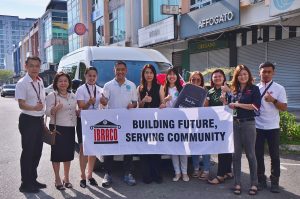 Ibraco hands over van to Hope Place Kuching
