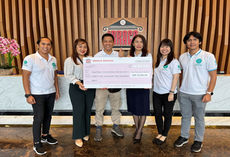 Ibraco Berhad Transfers Sponsorship to Hope Place for Charity Without Borders No. 11 Program